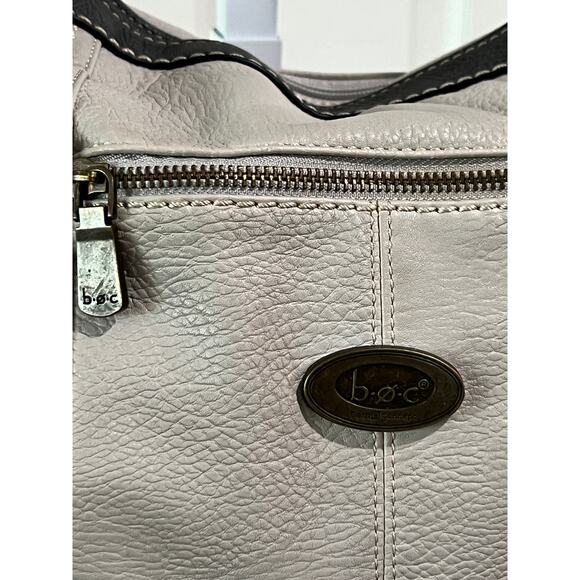BOC Born Concepts Gray Faux Leather Shoulder/Crossbody Convertible Bag Travel - Picture 7 of 7